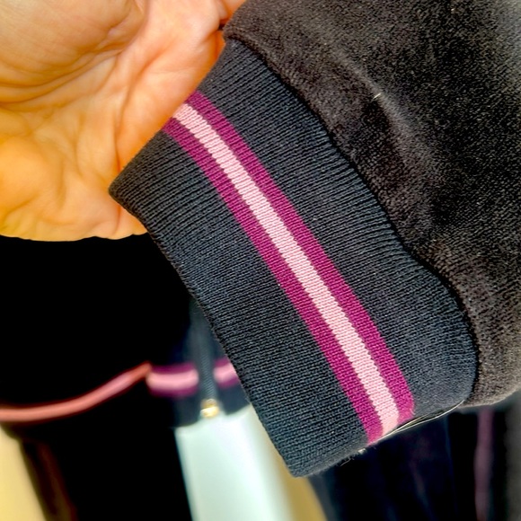 Stretch Velvet Athleisure Hoodie & Pants Set - Picture 3 of 8